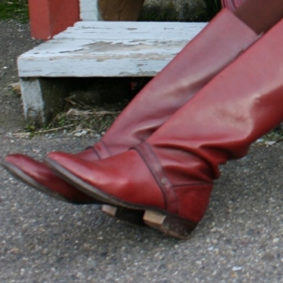 Vintage Leather Riding Boots - Picture 8 of 8